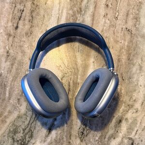 Apple Over-Ear Headphones - Blue and Silver